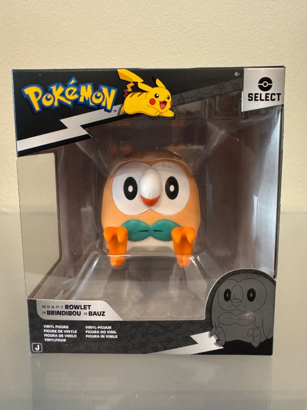 Pokémon Select Rowlet Series 13 Vinyl Figure Jazwares New Sealed